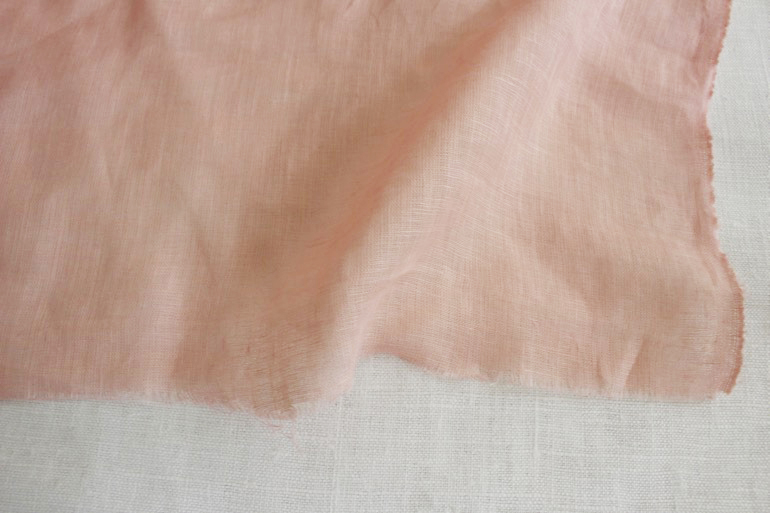 LINNET Natural dye Linen ナチュラル・ダイ・リネン